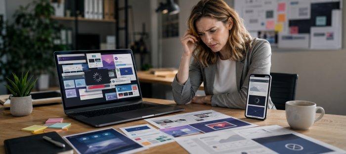 Beitragsbild 1 zum Thema: 7 Fehler die Sie vermeiden sollten, wenn Sie die Website für Ihr Unternehmen erstellen